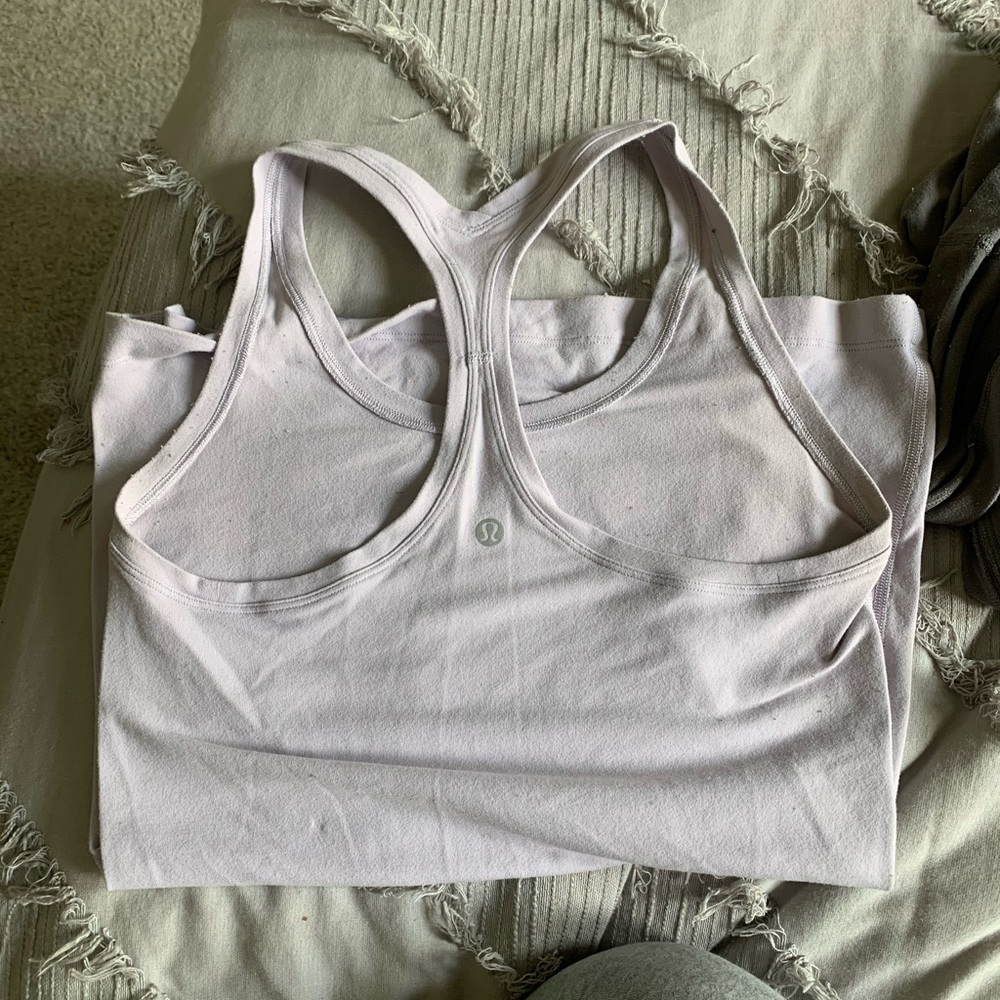 Lilac Lululemon Cool Tank Top